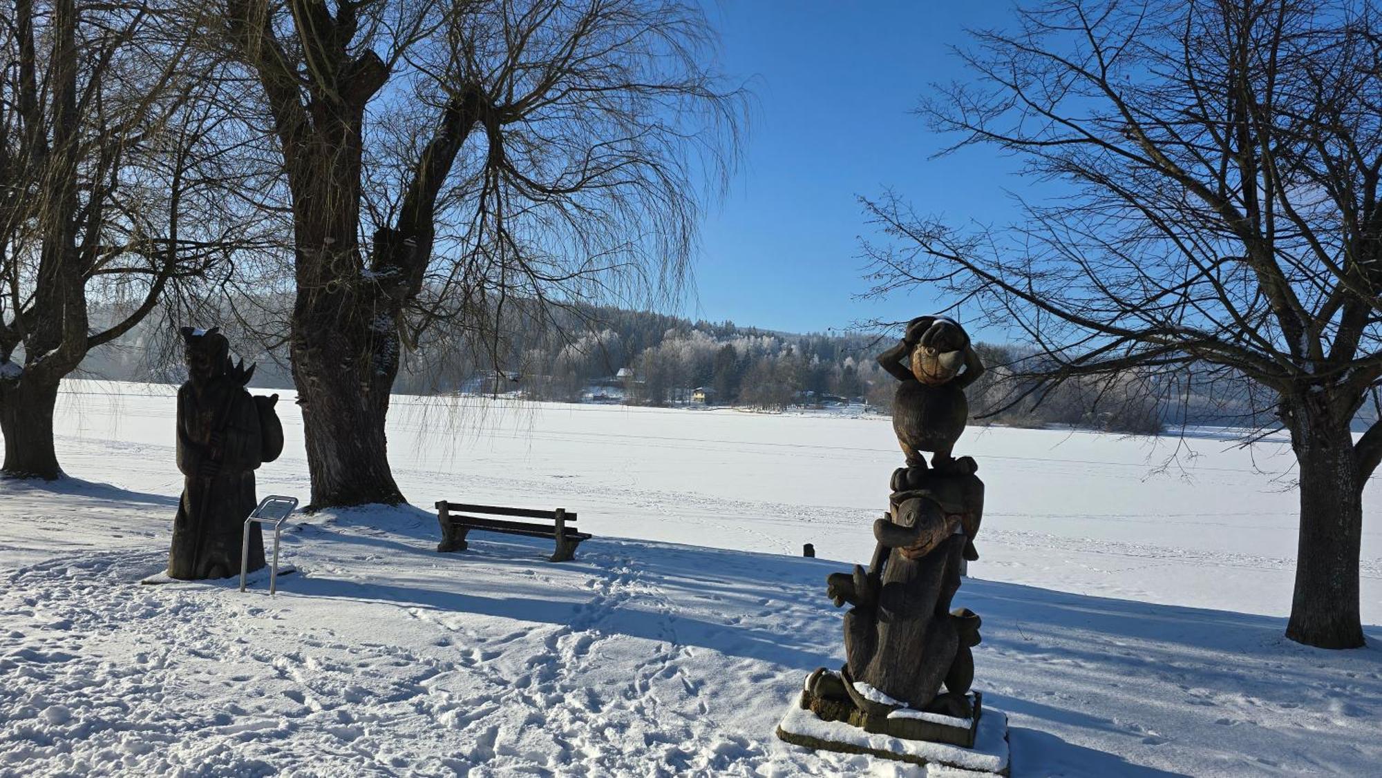 Pohoda Na Hurce Horní Planá Esterno foto